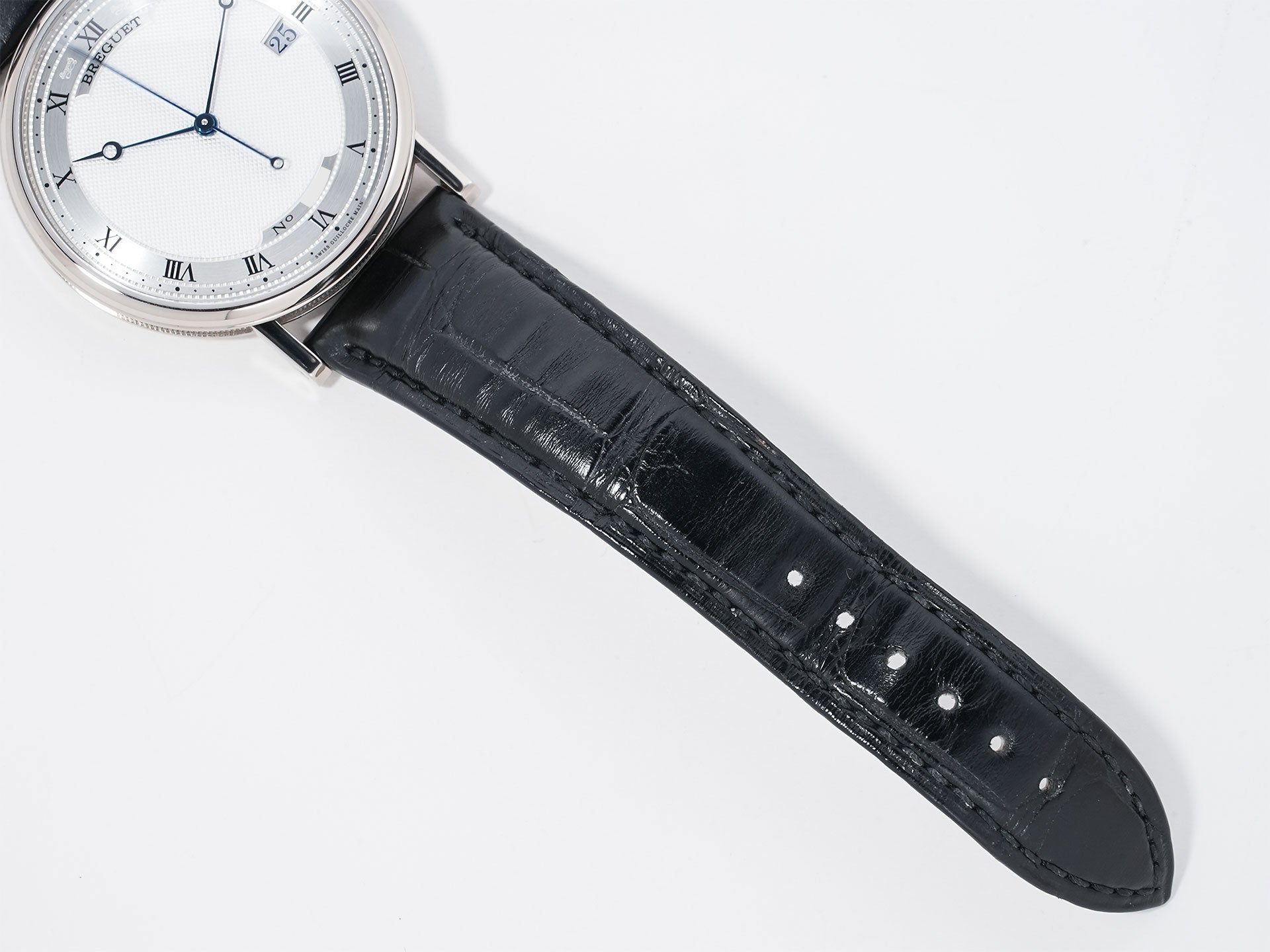 Breguet Classique Ref.5177BB/15/9V6 White Gold Silver/Guilloché Dial Excellent Used Condition u98v3mmr