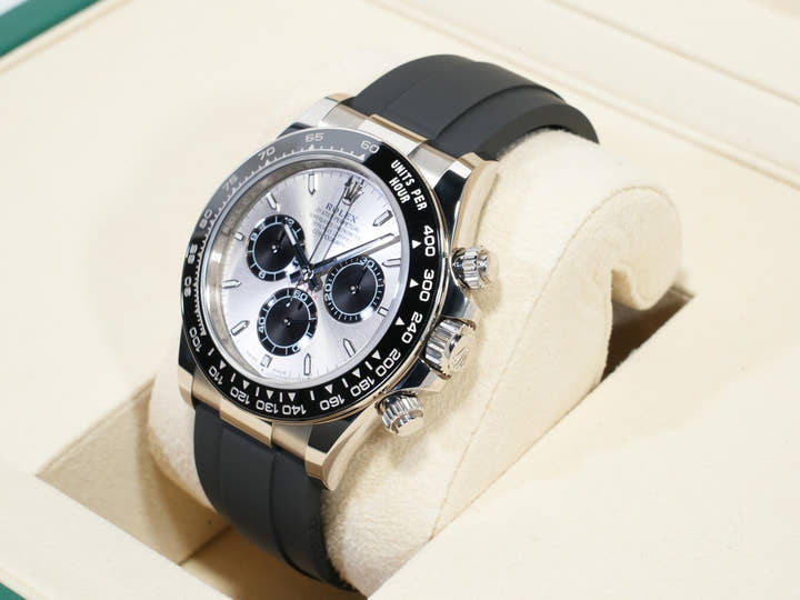 Rolex Daytona Ref. 126519LN White Gold Steel x Bright Black Dial Unused a4yp9hh3