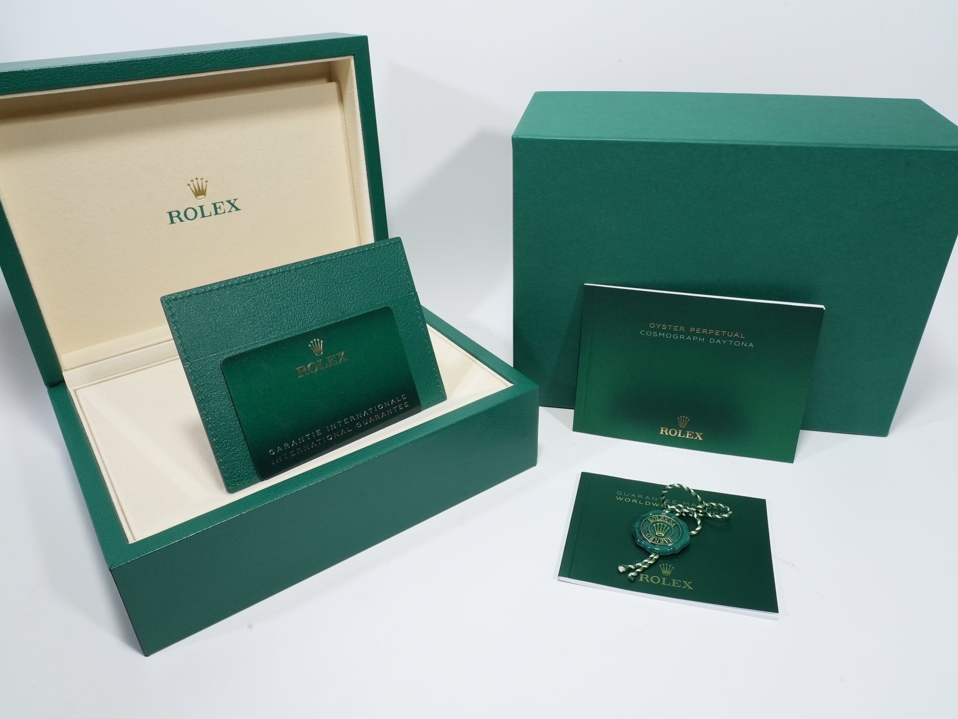 Rolex Daytona Ref. 126519LN White Gold Steel x Bright Black Dial Unused a4yp9hh3