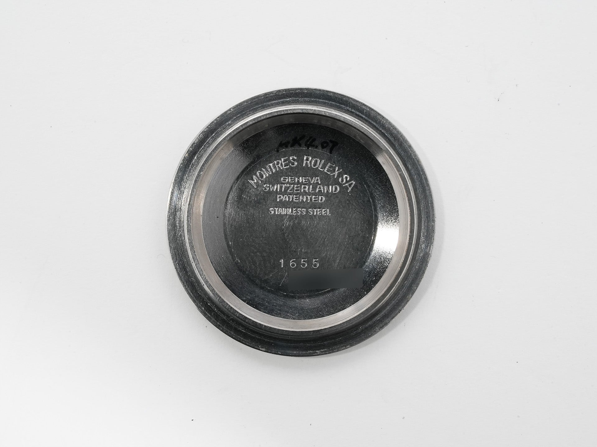 ロレックス エクスプローラーII Ref.1655 ステンレススチール ブラック文字盤 オイスターブレスレット 中古 d6ff8iig