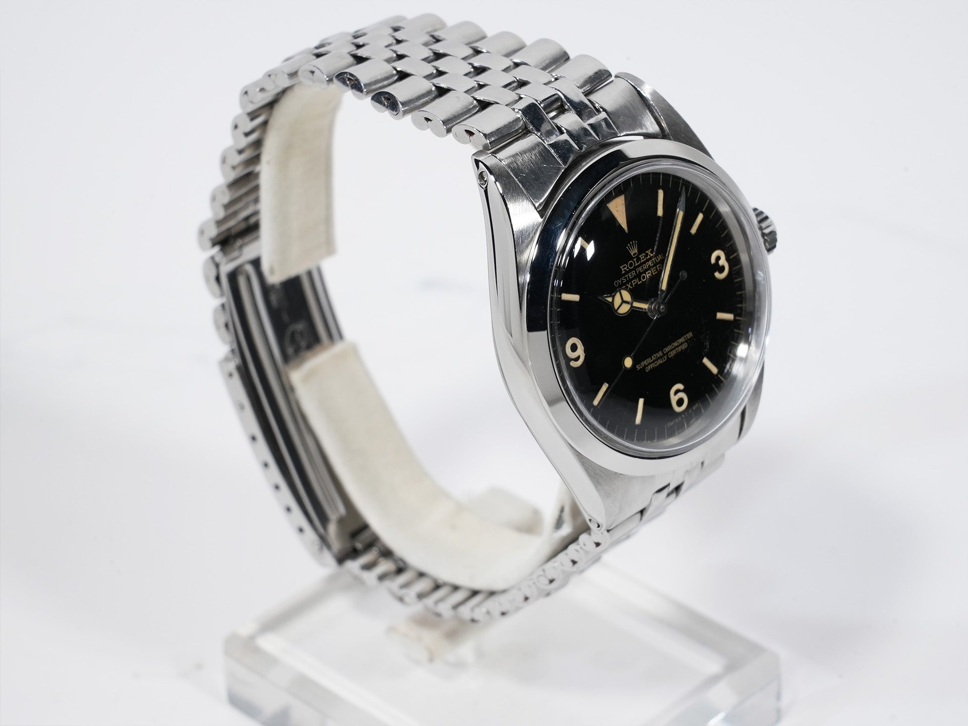 ロレックス エクスプローラーI Ref.1016 ステンレススチール ブラック文字盤 中古 o7kscfes