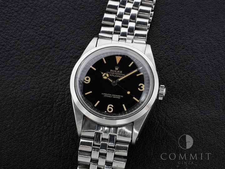 Rolex Explorer I Ref.1016 Stainless Steel Black Dial Used o7kscfes