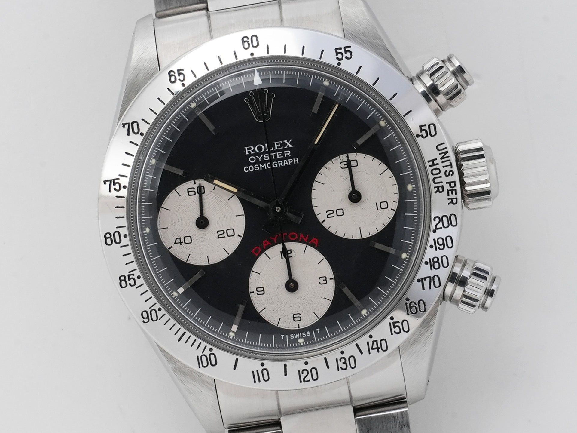ロレックス デイトナ Ref.6265 ステンレススチール ブラック文字盤 中古 ujcu24vh