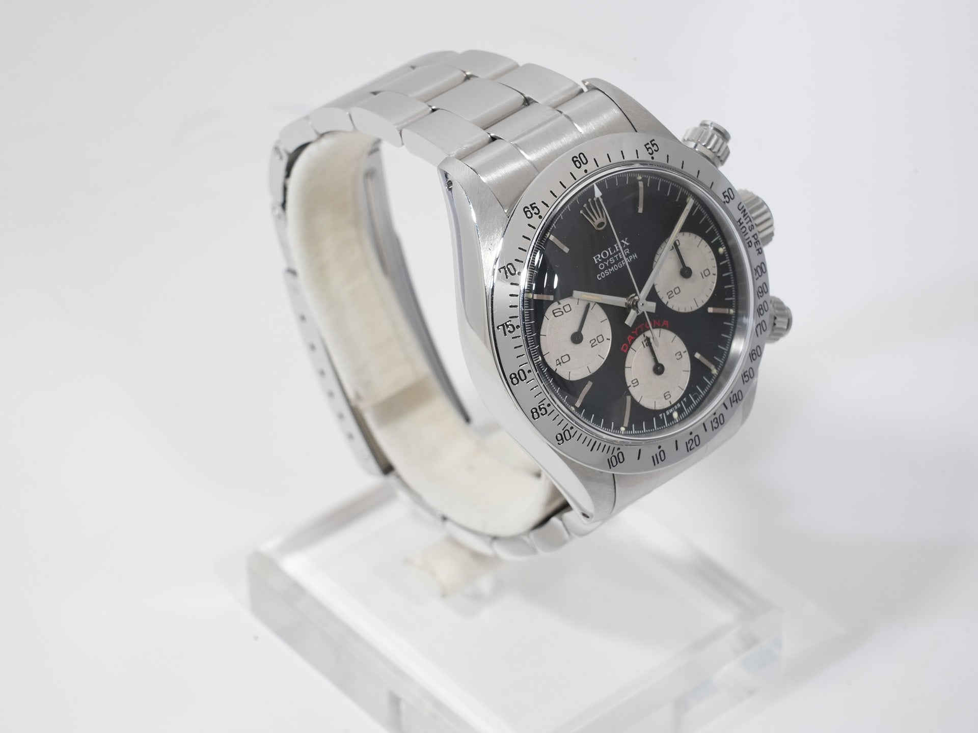 ロレックス デイトナ Ref.6265 ステンレススチール ブラック文字盤 中古 ujcu24vh