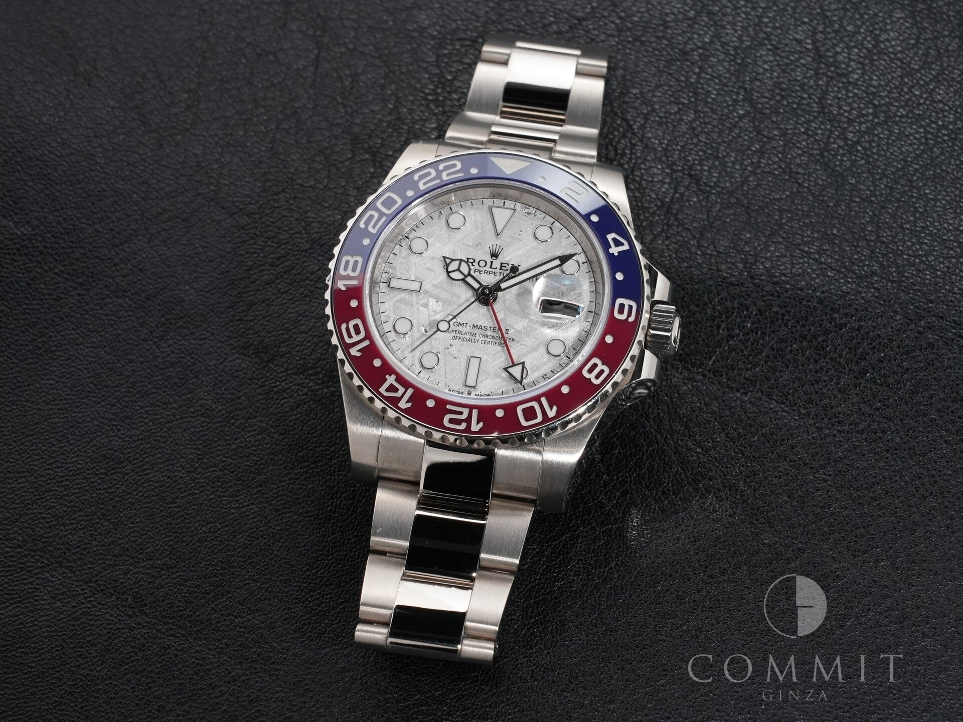 ROLEX GMT-Master II Ref.126719BLRO White Gold Meteorite Dial Oyster Bracelet Pre-owned utxfiuz2
