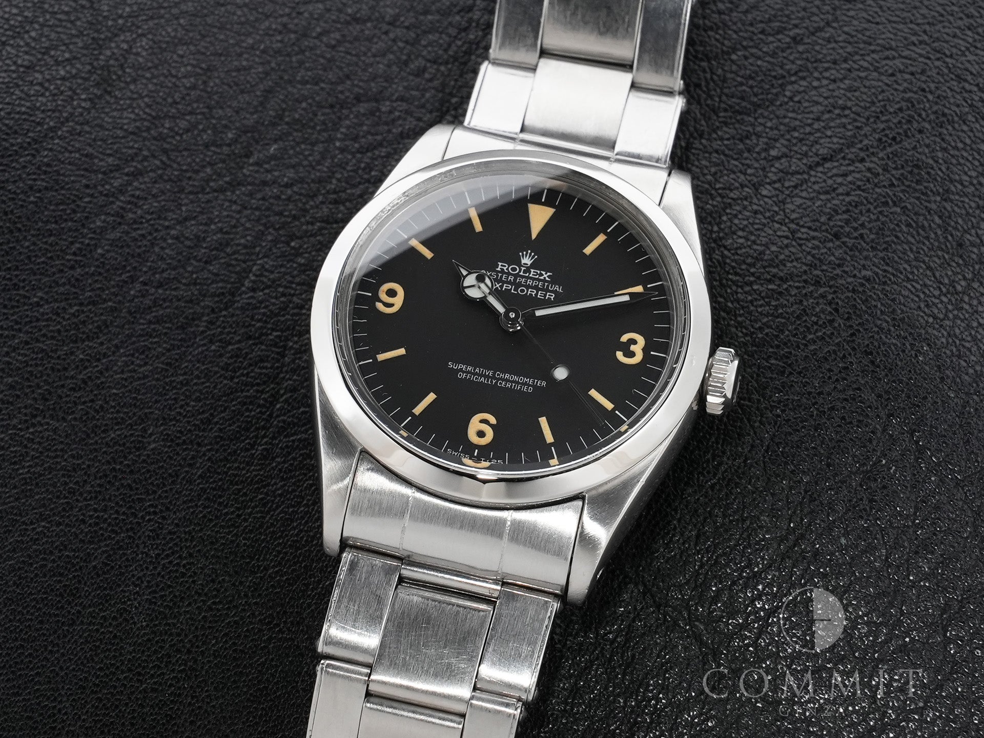 Rolex Explorer I Ref. 1016 Stainless Steel Black Dial Used uykq2jbp