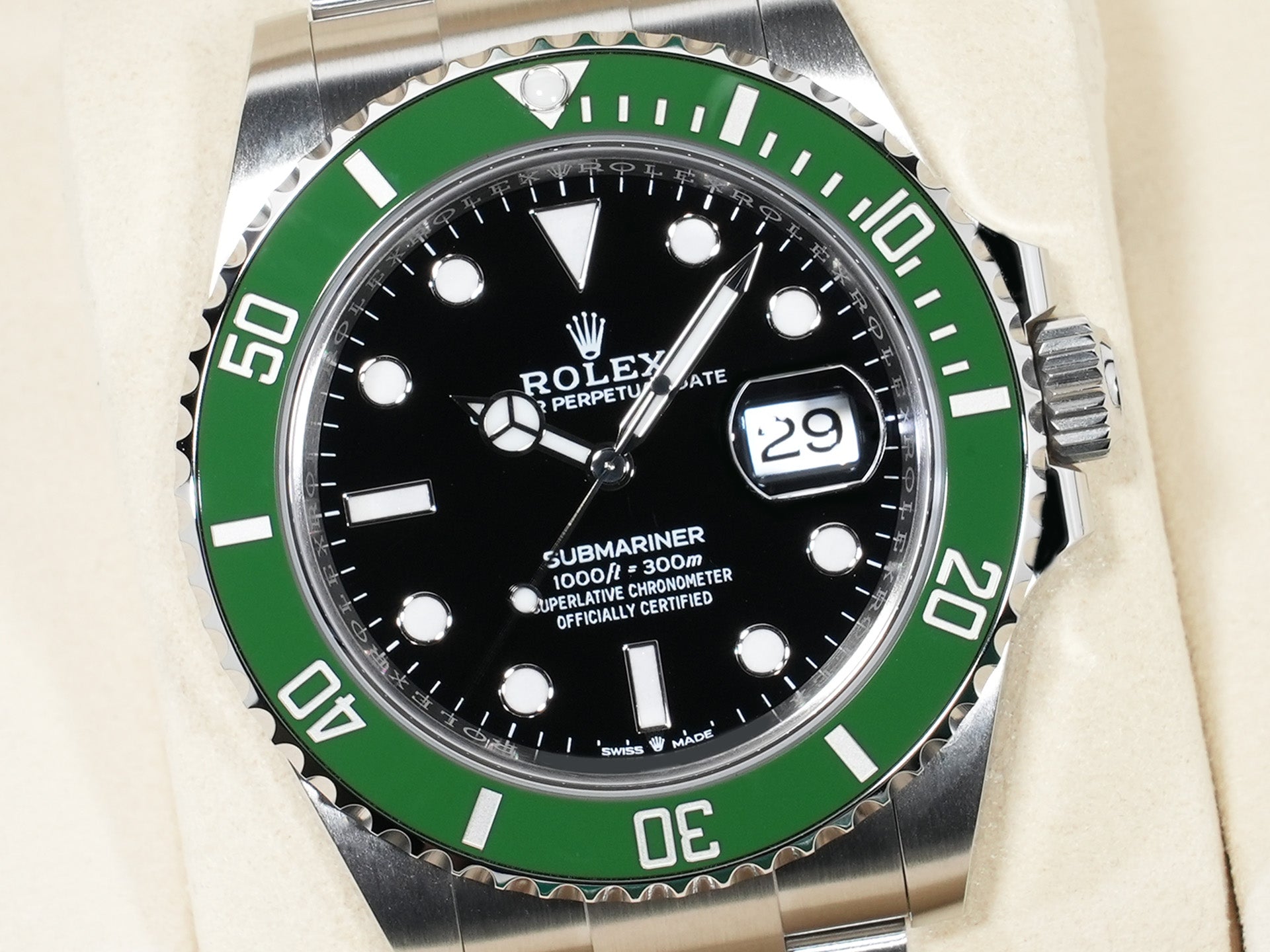 Rolex Submariner Date Ref. 126610LV Stainless Steel Black Dial Unused 9q6ha5zo