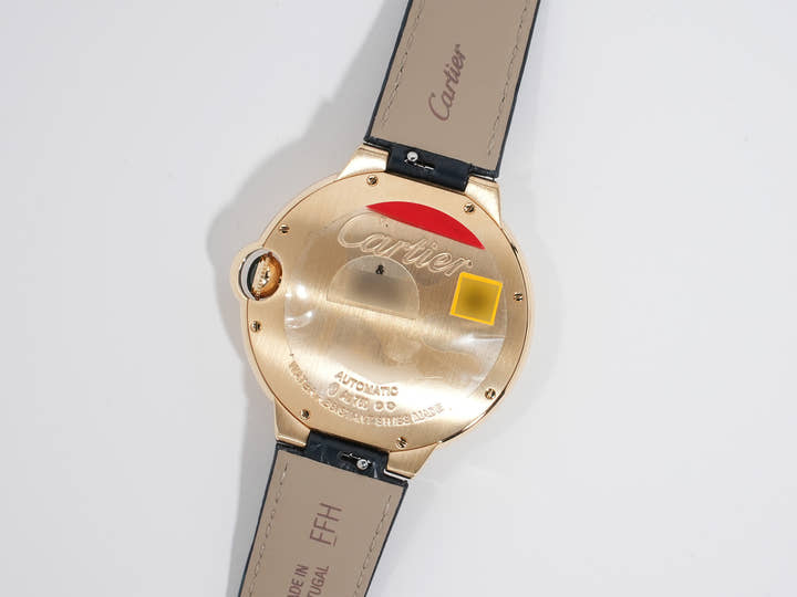 Cartier Ballon Bleu de Cartier Ref.WGBB0063 Yellow Gold Blue Dial Unused hbum2vnb