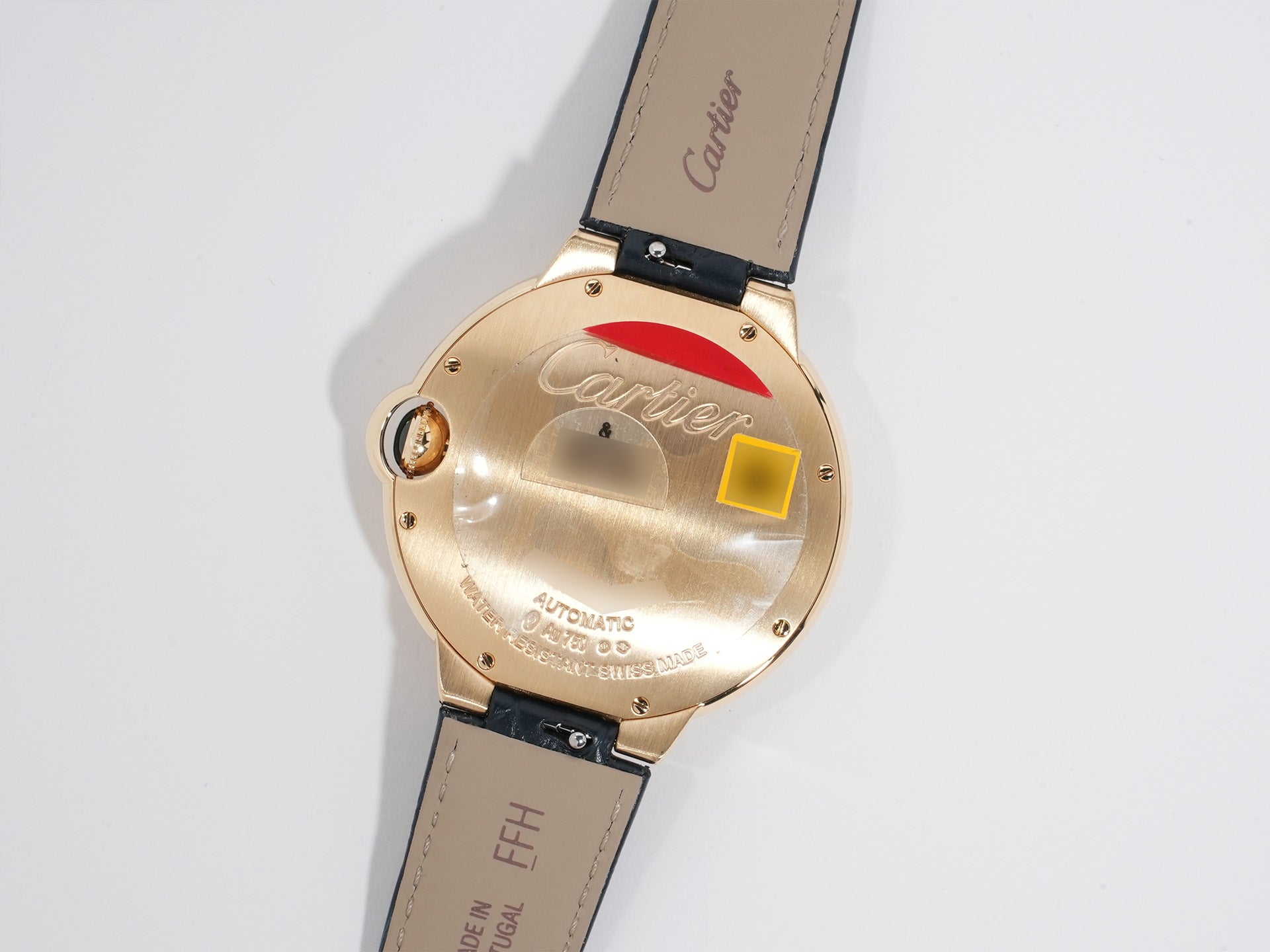 Cartier Ballon Bleu de Cartier Ref.WGBB0063 Yellow Gold Blue Dial Unused hbum2vnb