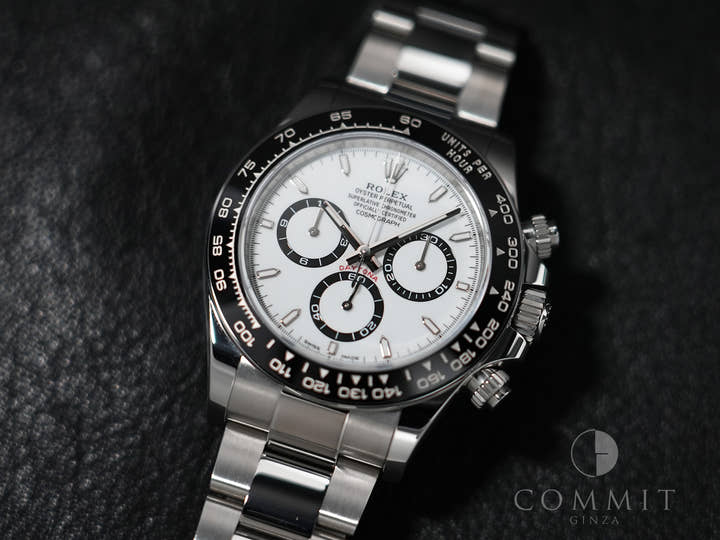 ROLEX Daytona Ref. 126500LN Stainless Steel White Dial Excellent Condition jsekakkj