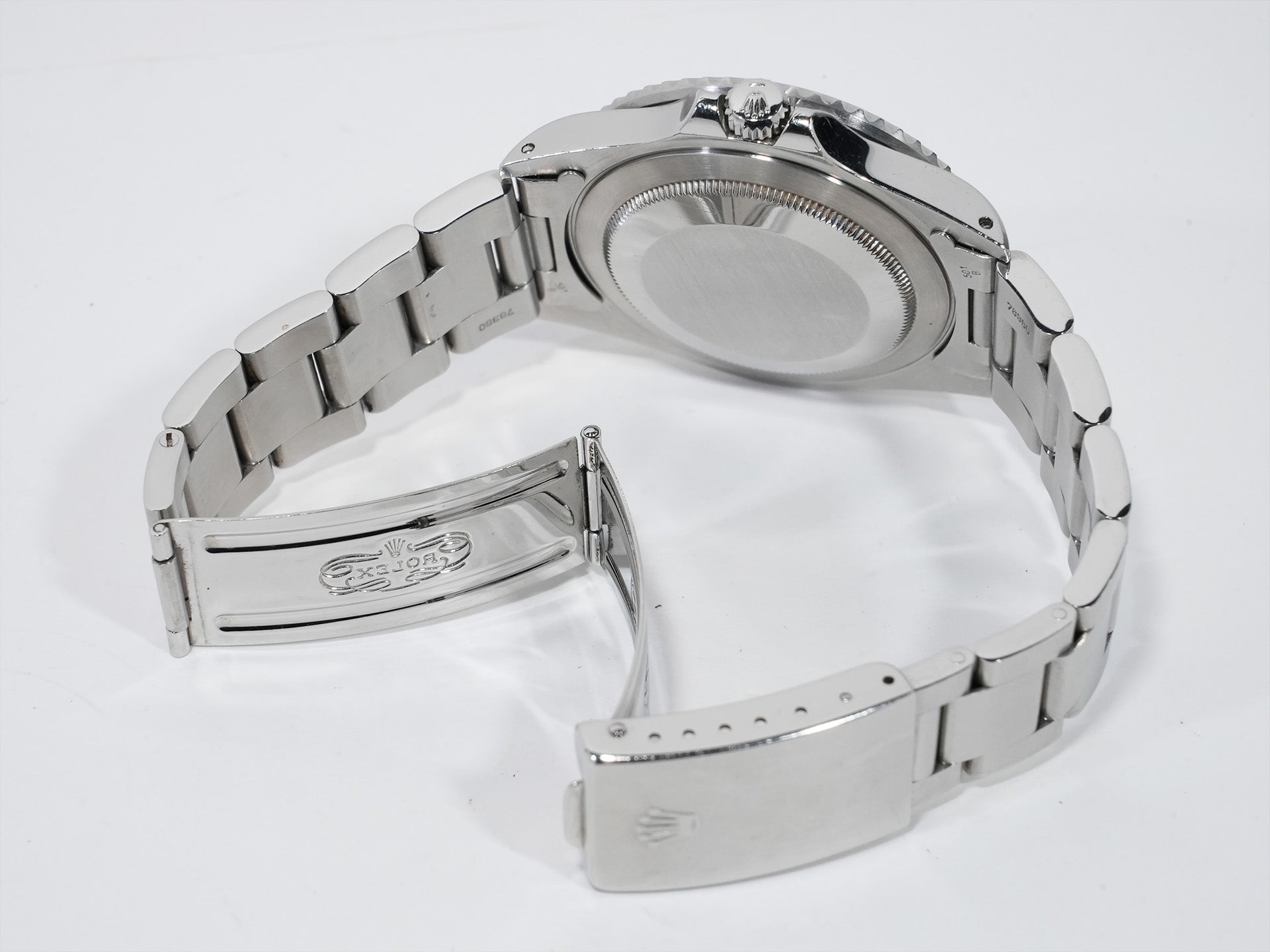 Rolex GMT-Master Ref. 16700 Stainless Steel Black Dial Oyster Bracelet Pre-owned oupui5hz