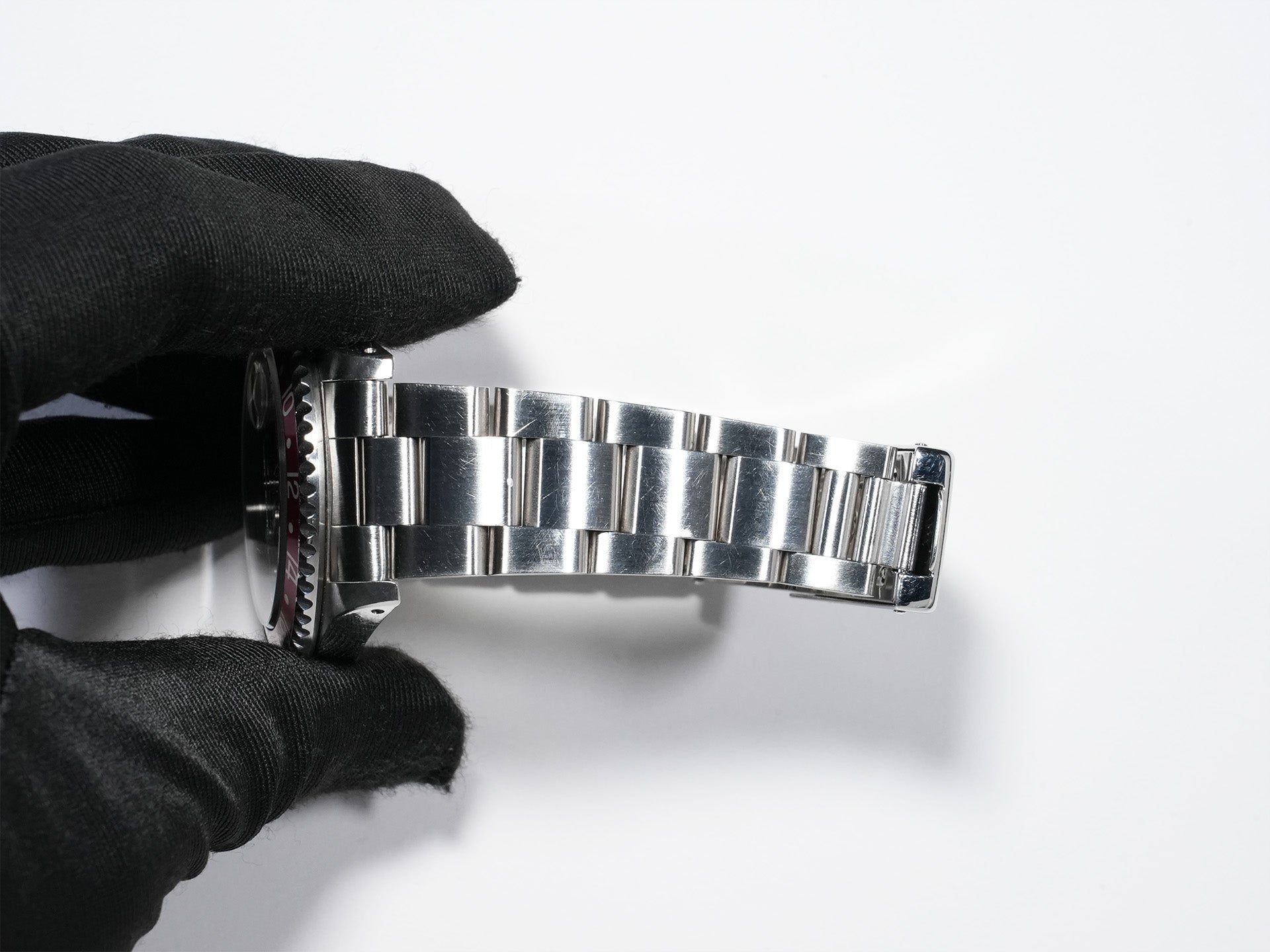 Rolex GMT-Master Ref. 16700 Stainless Steel Black Dial Oyster Bracelet Pre-owned oupui5hz