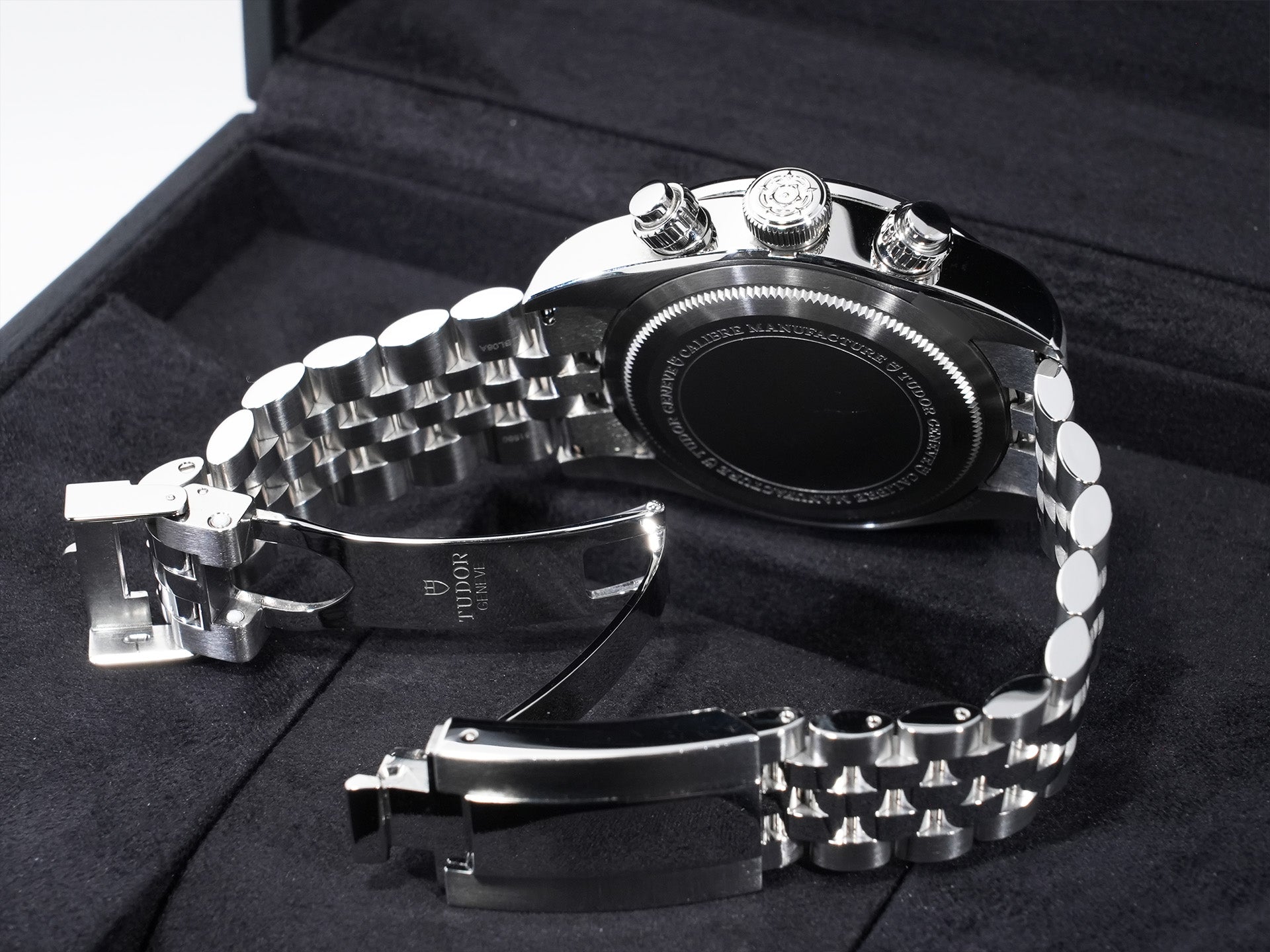 チューダー(チュードル) ブラックベイ クロノ Ref.79360N ステンレススチール フラミンゴブルー文字盤 中古 d55yzzmo