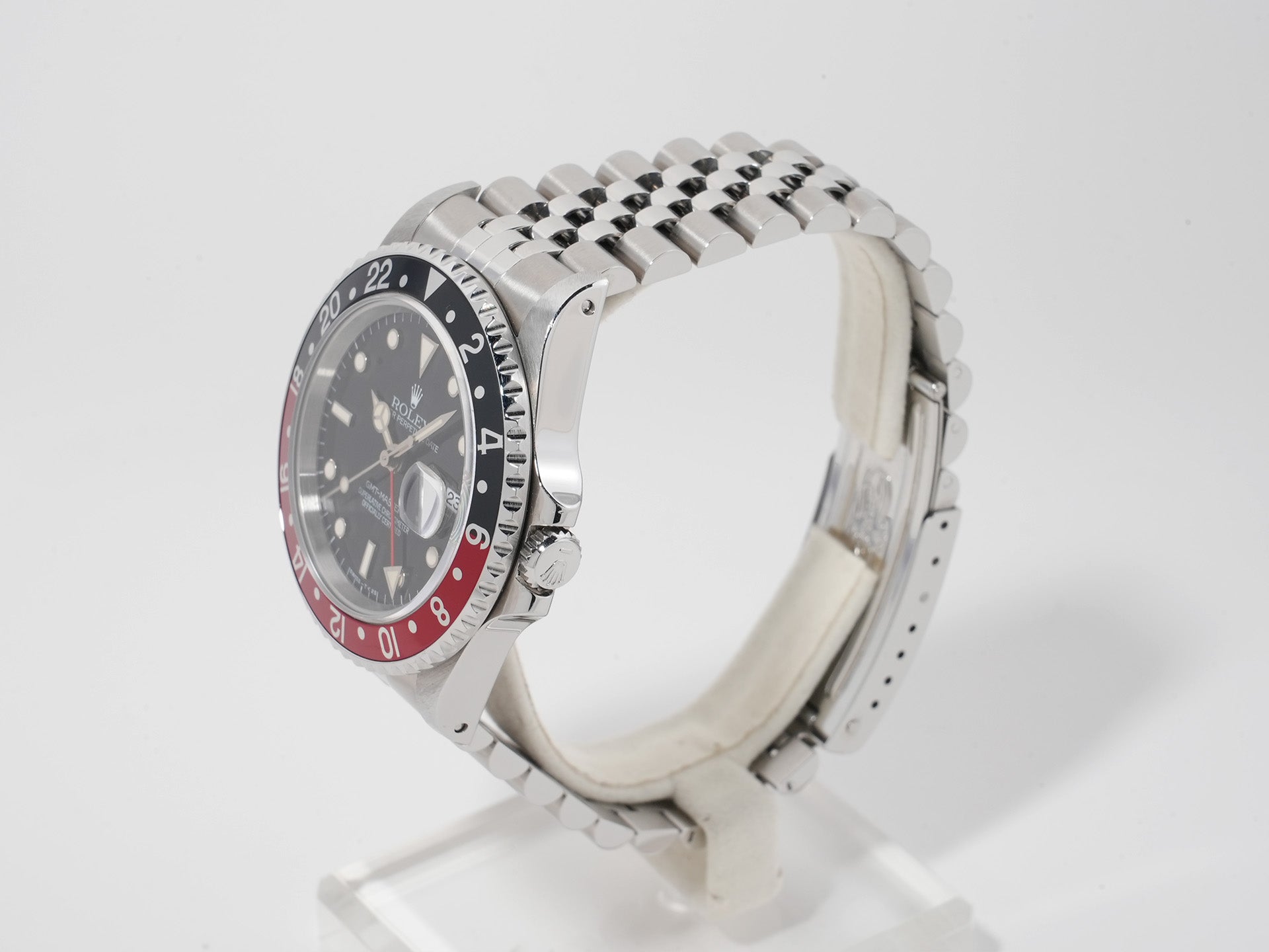 Rolex GMT-Master II Ref.16710 Stainless Steel Black Dial Jubilee Bracelet Pre-Owned u2aacffd