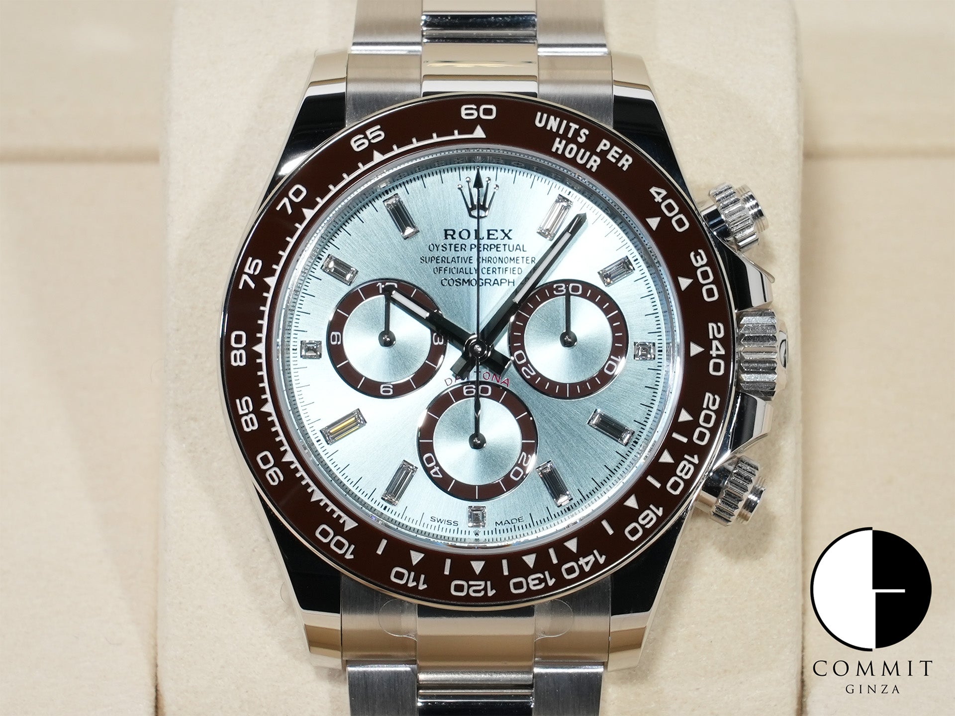 ロレックス デイトナ Ref.126506A プラチナ アイスブルーx11Pダイヤ文字盤 未使用 sc2dt5tz