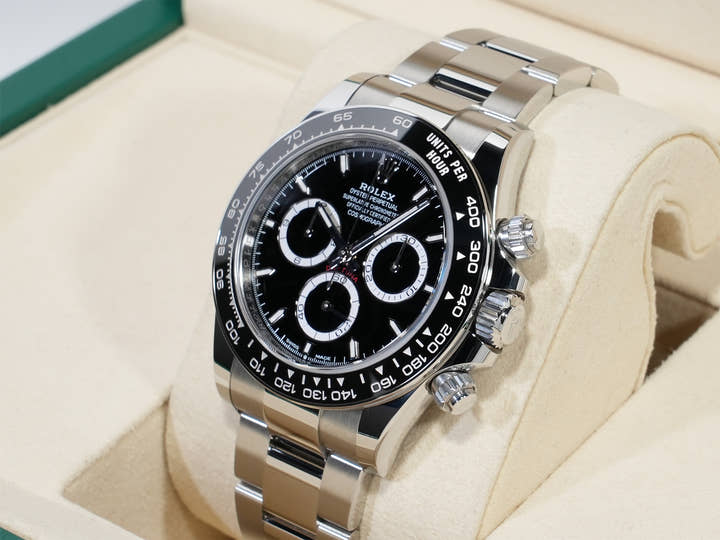 ロレックス デイトナ Ref.126500LN ステンレススチール ブラック文字盤 未使用 s94sgszr