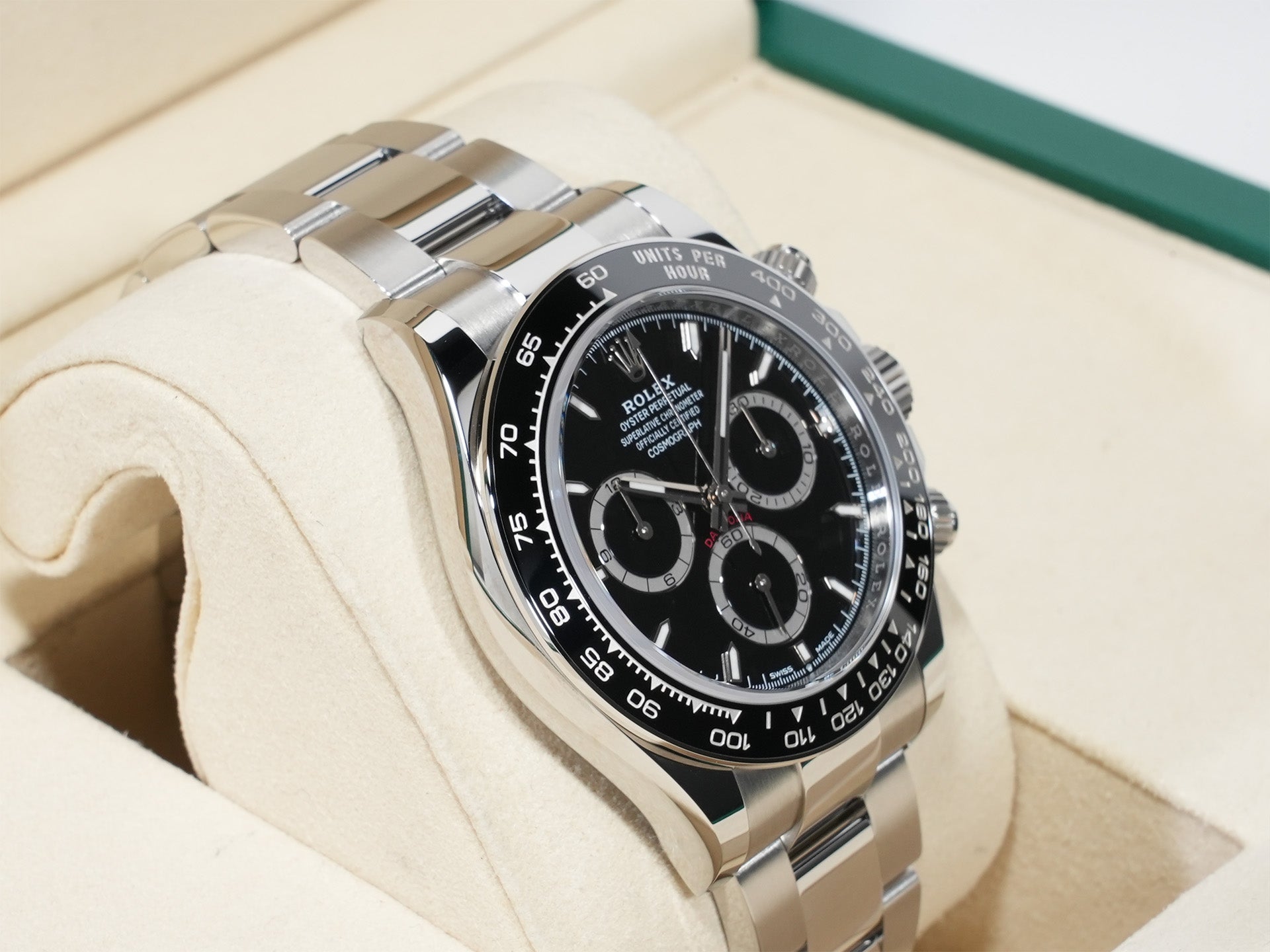ロレックス デイトナ Ref.126500LN ステンレススチール ブラック文字盤 未使用 s94sgszr