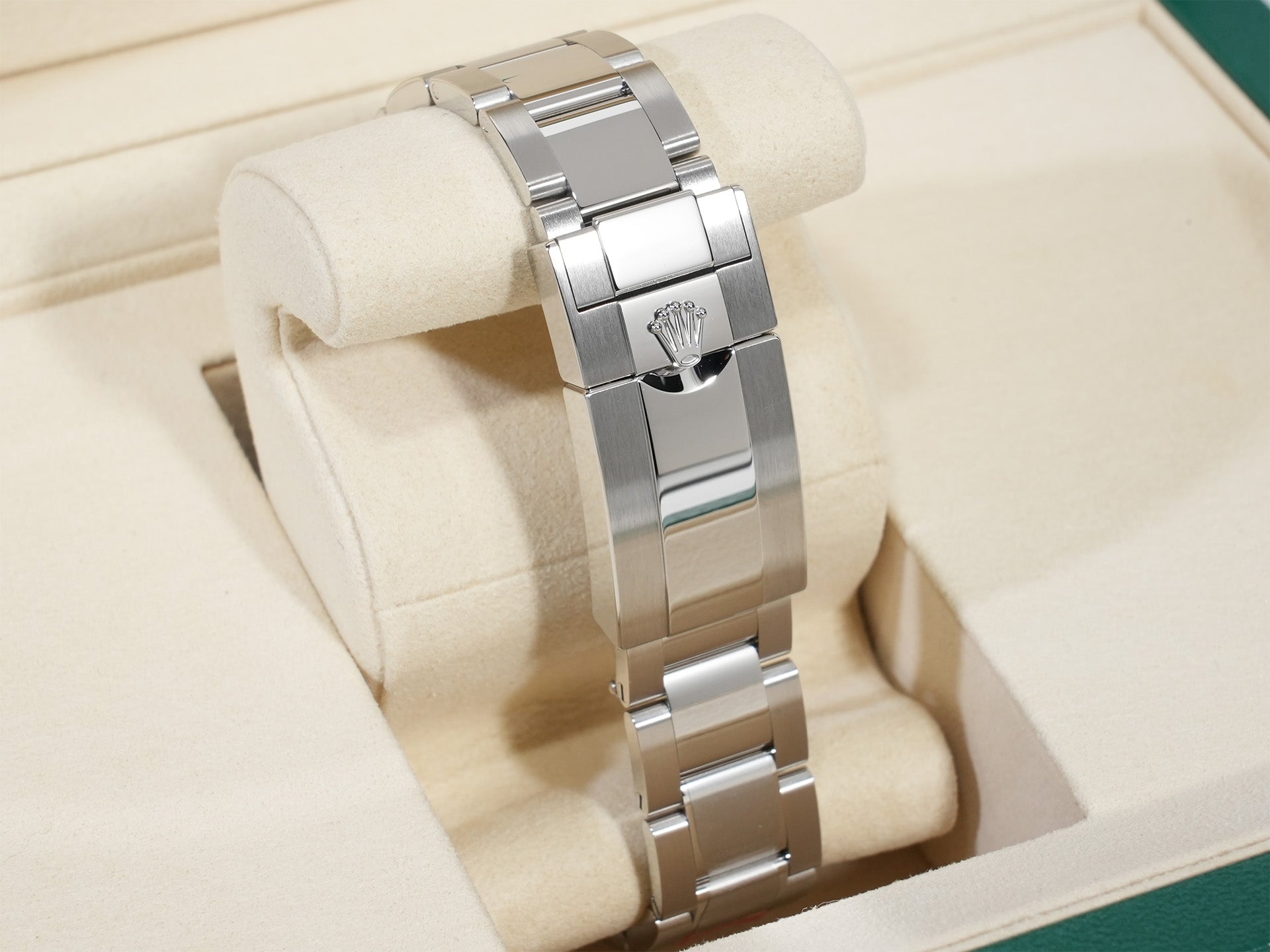 ロレックス GMTマスターII Ref.126710BLNR ステンレススチール ブラック文字盤 オイスターブレスレット 未使用 4d4pi3s9