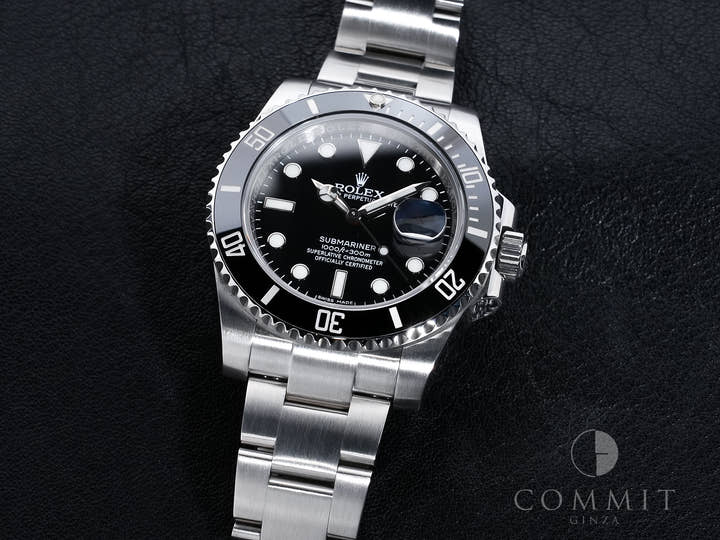 ROLEX Submariner Date Ref. 116610LN Stainless Steel Black Dial Excellent Condition cmdj62zb