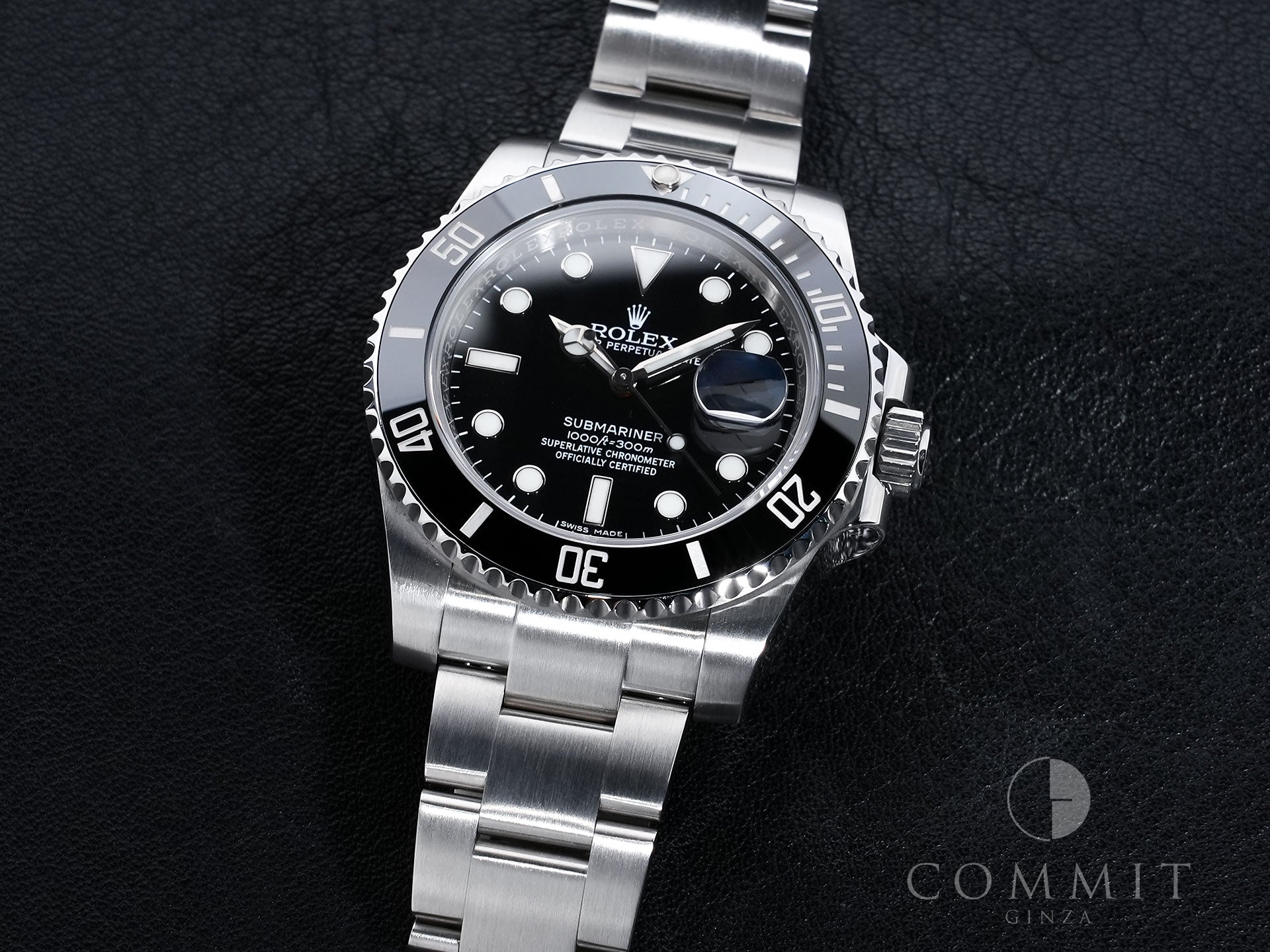 ROLEX Submariner Date Ref. 116610LN Stainless Steel Black Dial Excellent Condition cmdj62zb