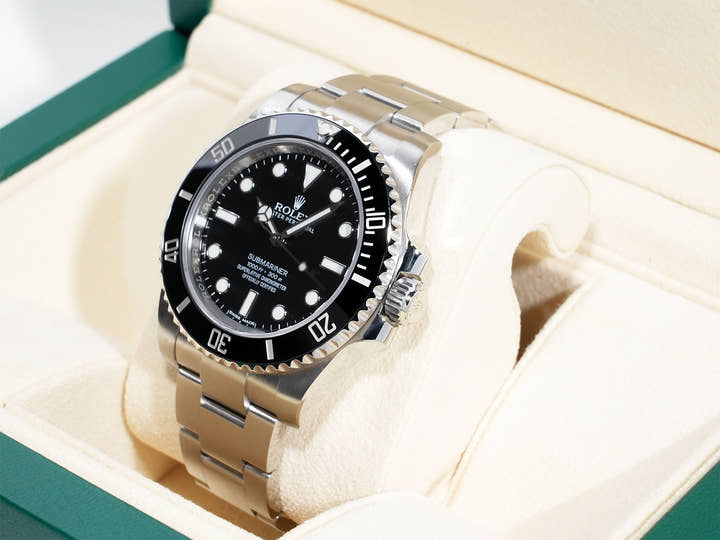 ロレックス サブマリーナー ノンデイト Ref.114060 ステンレススチール ブラック文字盤 美品 xf35vkpm