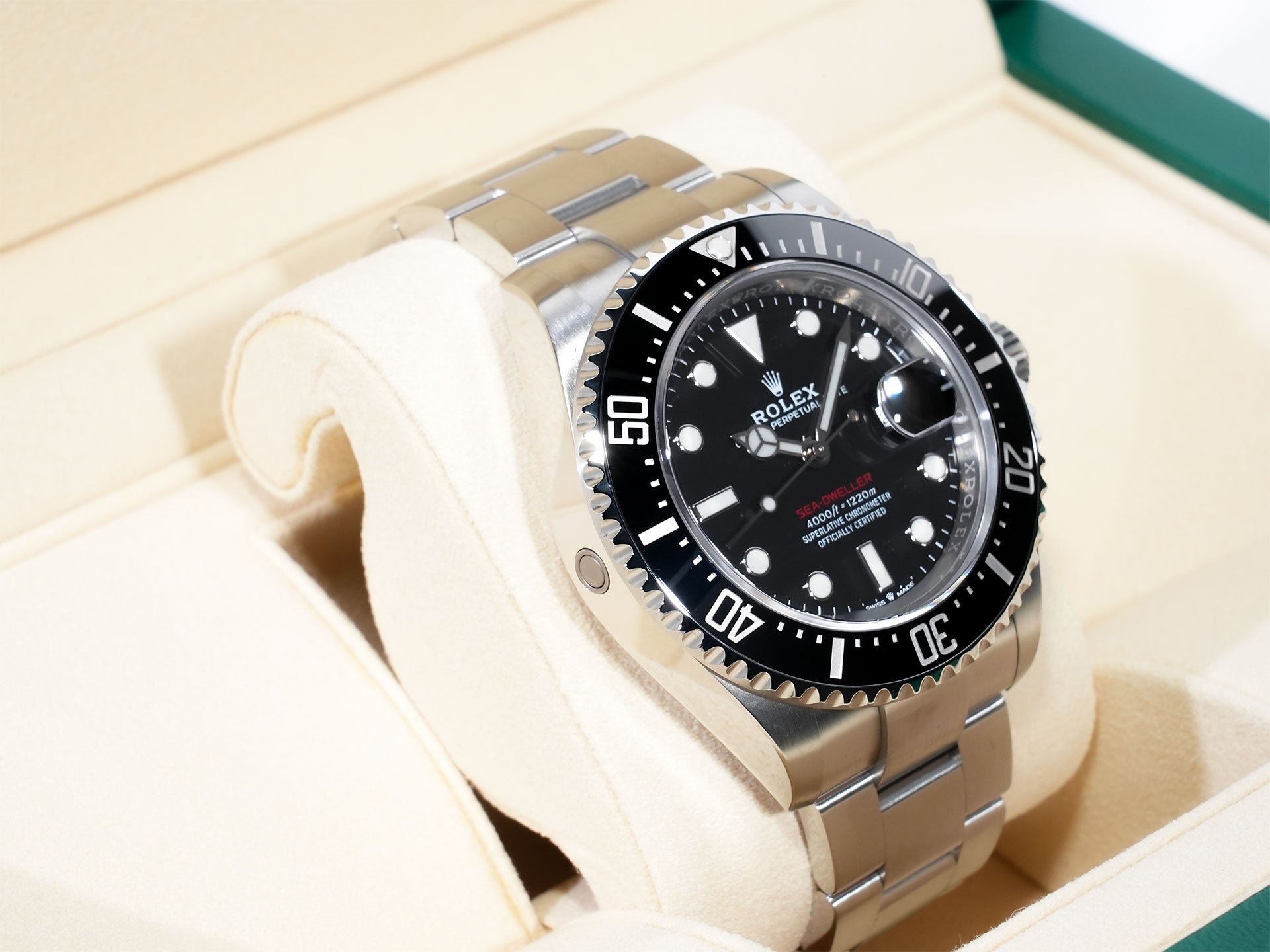 ロレックス シードゥエラー Ref.126600 ステンレススチール ブラック文字盤 美中古 b29voxof