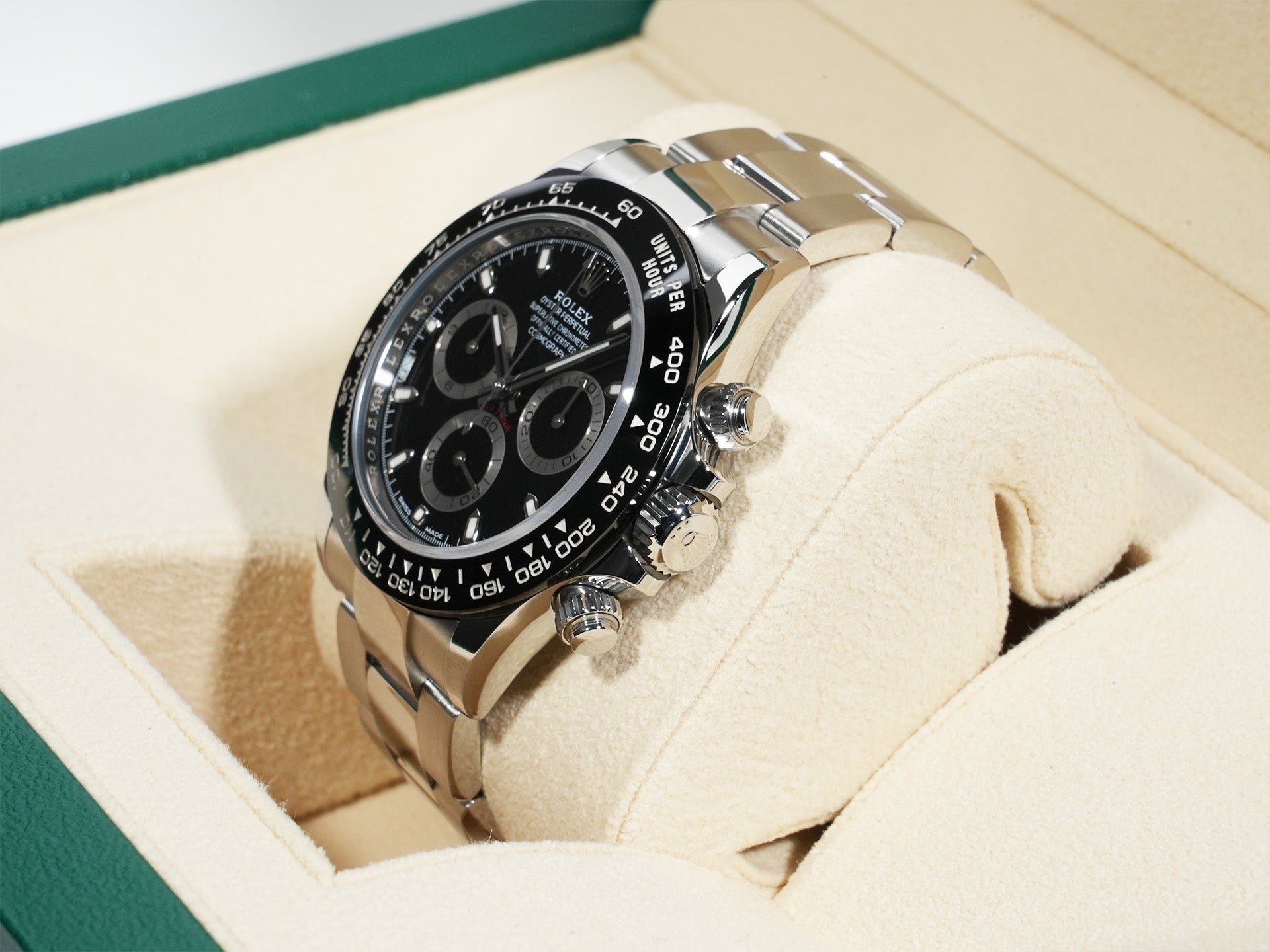ロレックス デイトナ Ref.116500LN ステンレススチール ブラック文字盤 美中古 he73q2rq