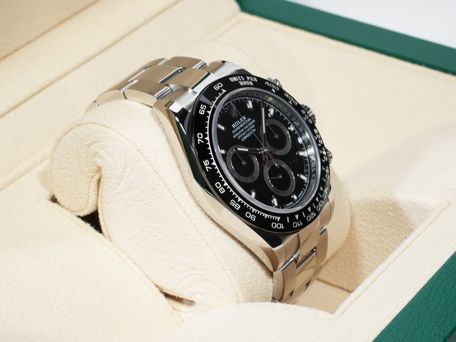 ロレックス デイトナ Ref.116500LN ステンレススチール ブラック文字盤 美中古 he73q2rq