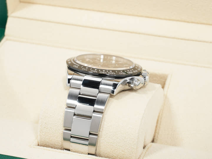ロレックス デイトナ Ref.116500LN ステンレススチール ブラック文字盤 美中古 he73q2rq