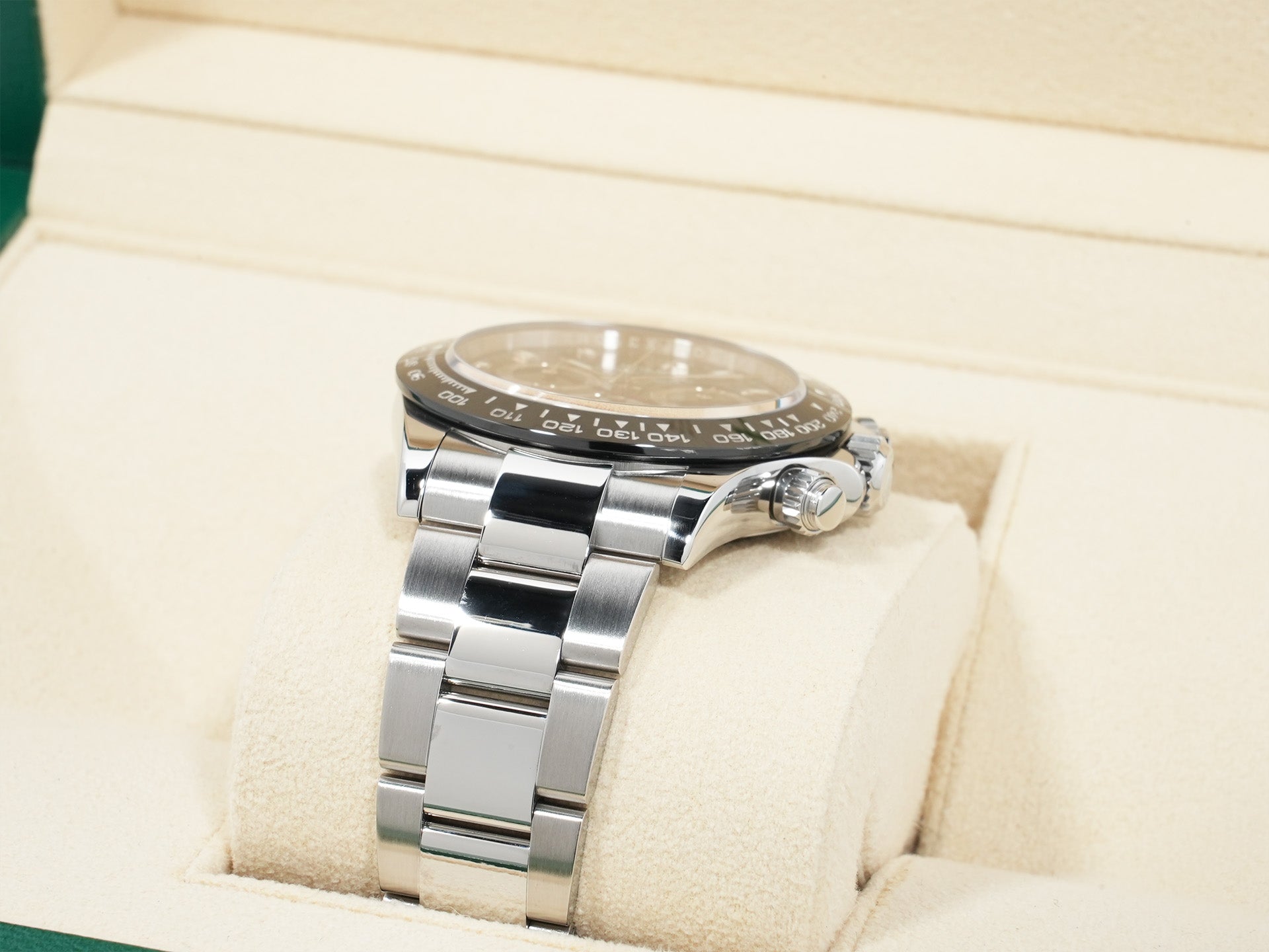 ロレックス デイトナ Ref.116500LN ステンレススチール ブラック文字盤 美中古 he73q2rq