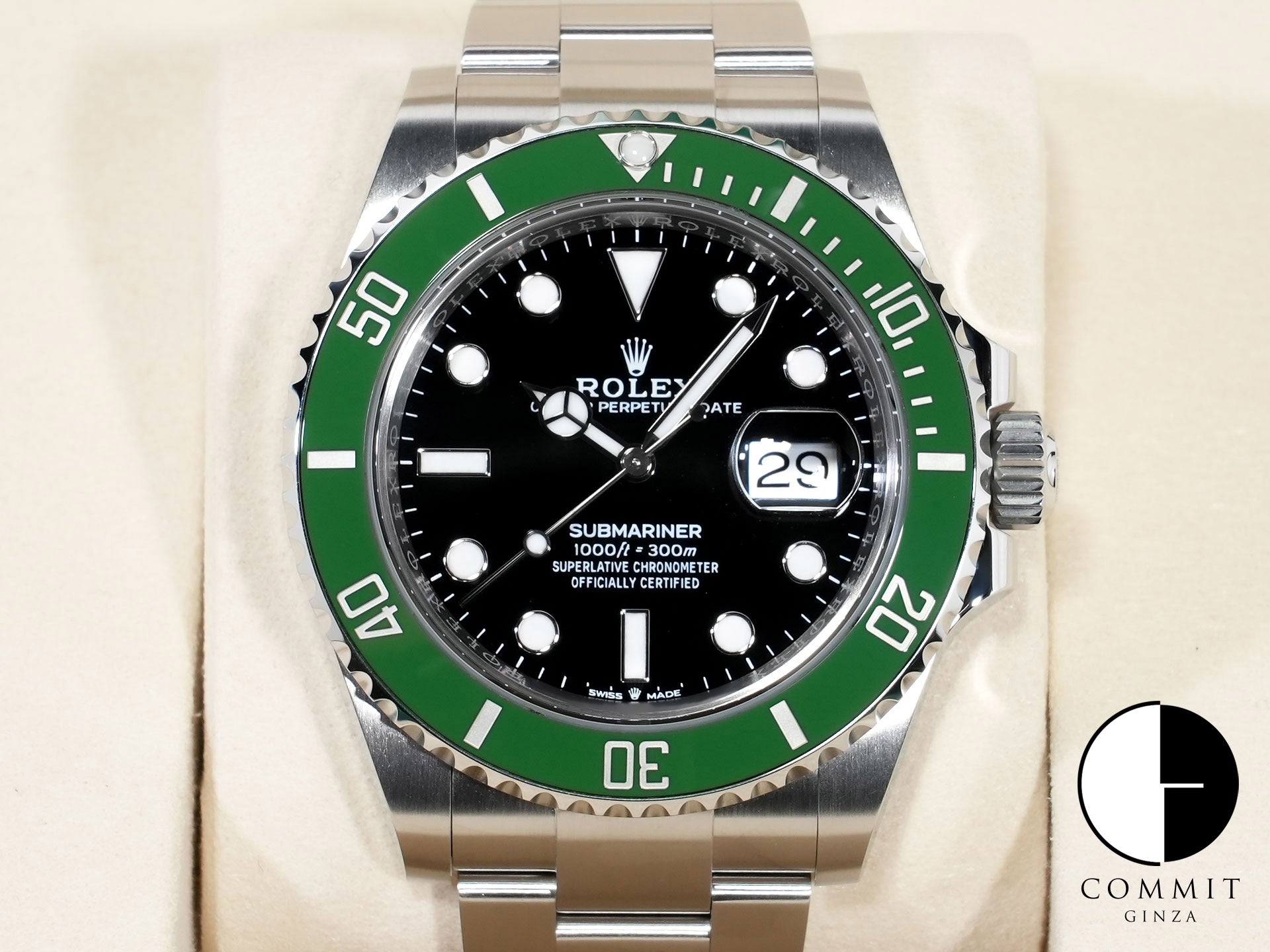 ロレックス サブマリーナー デイト Ref.126610LV ステンレススチール ブラック文字盤 中古 78t6kq9a