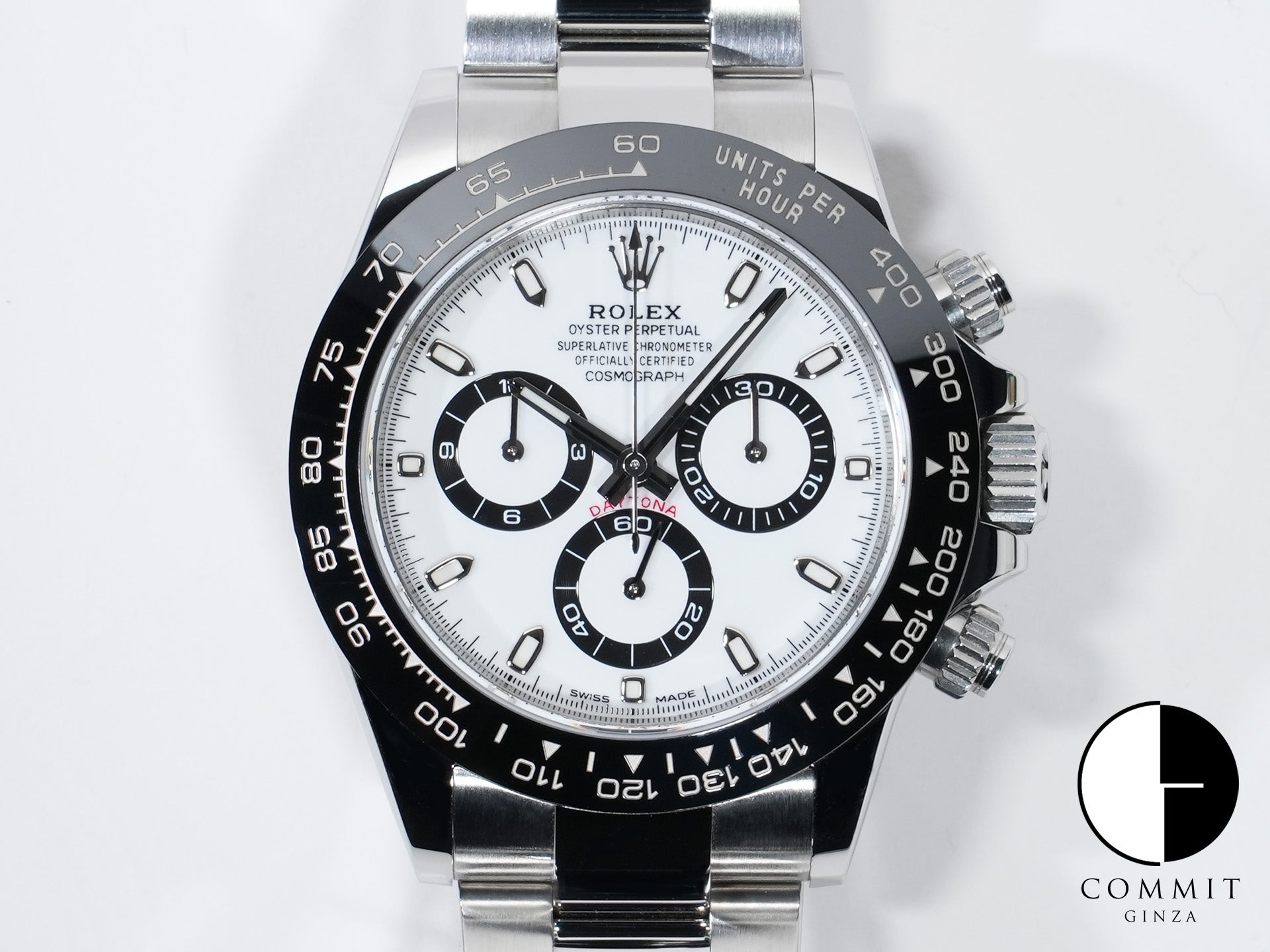 ロレックス デイトナ Ref.116500LN ステンレススチール ホワイト文字盤 中古 itentr9h