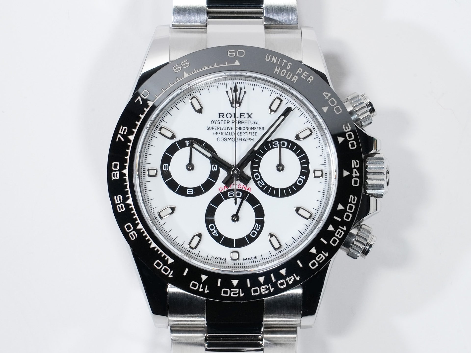 ロレックス デイトナ Ref.116500LN ステンレススチール ホワイト文字盤 中古 itentr9h