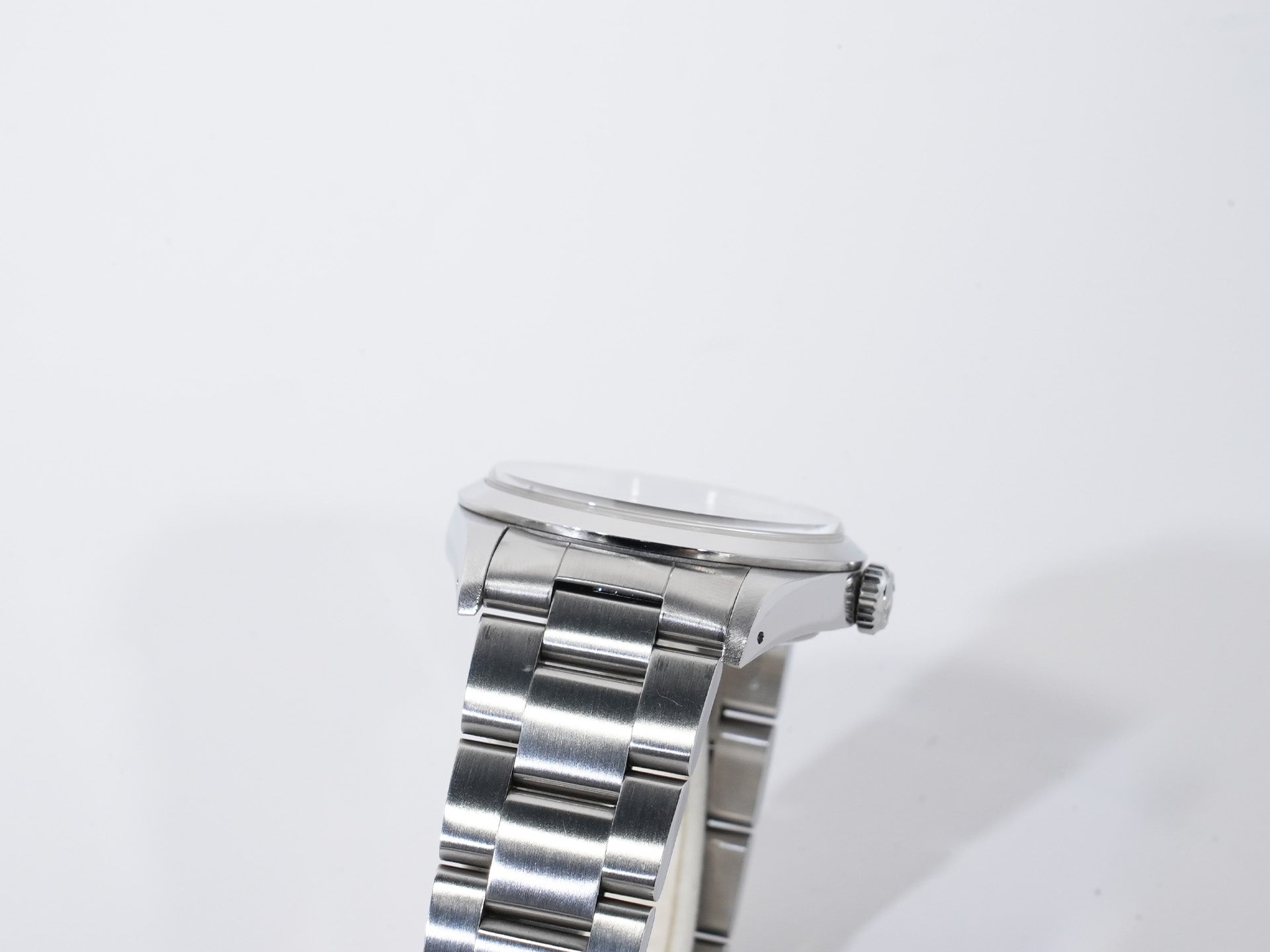 ロレックス エクスプローラーI Ref.14270 ステンレススチール ブラック文字盤 オイスターブレスレット 中古 3nu32tcz