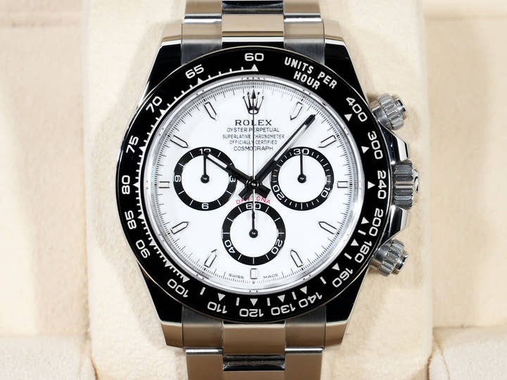 ロレックス デイトナ Ref.126500LN ステンレススチール ホワイト文字盤 中古 a74zc4j5