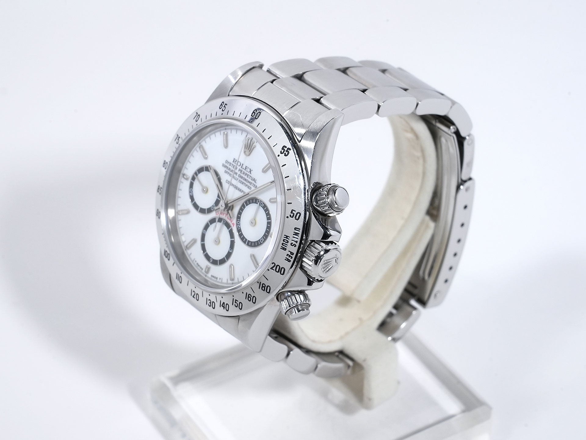 ロレックス デイトナ エルプリメロ Ref.16520 ステンレススチール ホワイト文字盤 中古 cwdu8mif
