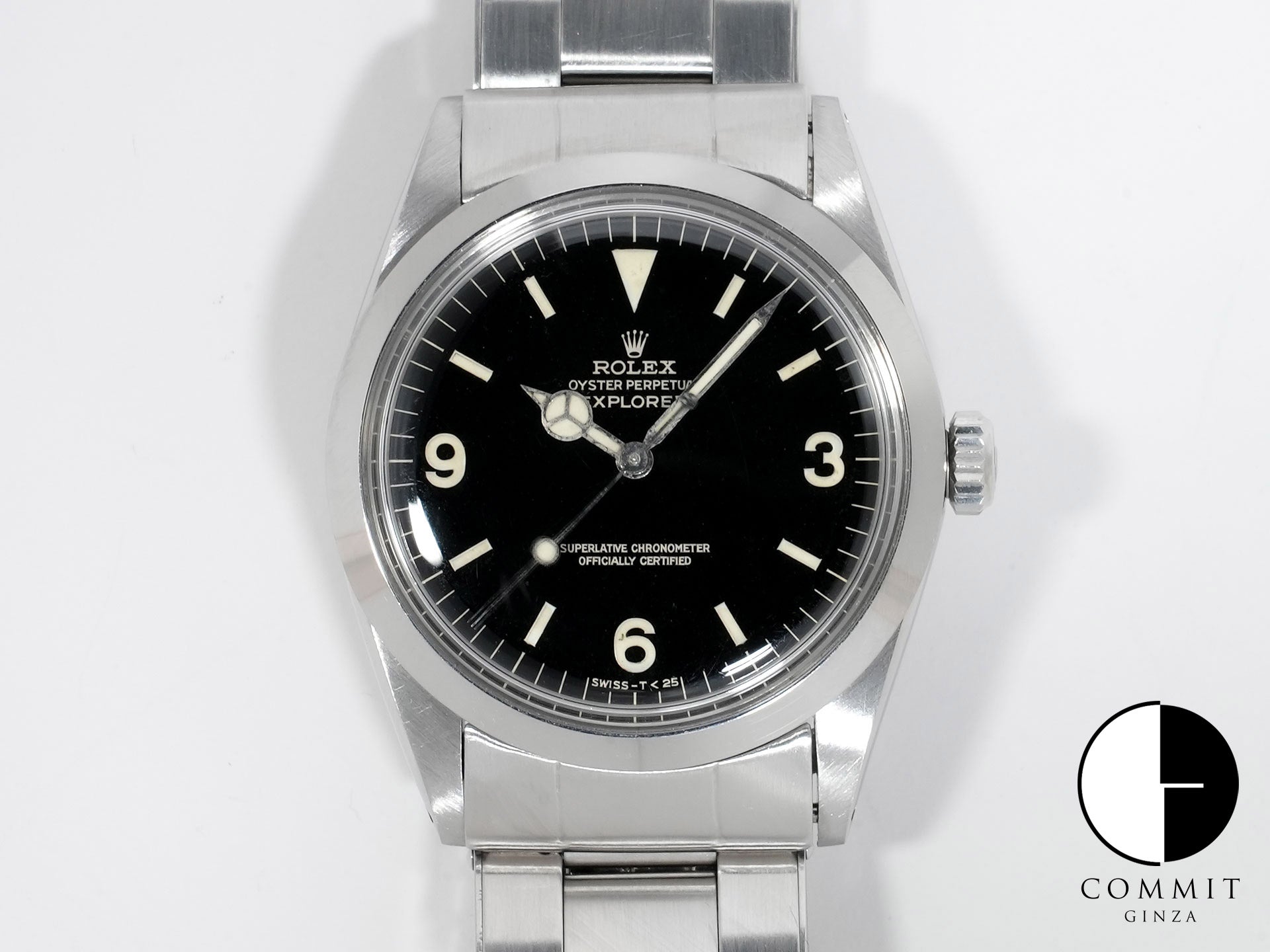 ロレックス エクスプローラーI Ref.1016 ステンレススチール ブラック文字盤 中古 wi7o9g9a