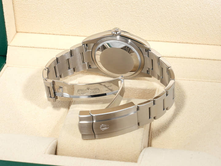 ロレックス オイスターパーペチュアル36 Ref.126000 ステンレススチール ターコイズ文字盤 中古 zzx2y9cd