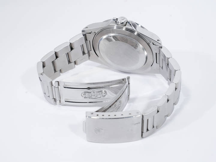 Rolex Explorer II Ref. 16570 Stainless Steel Black Dial Oyster Bracelet Used 88thwwtj