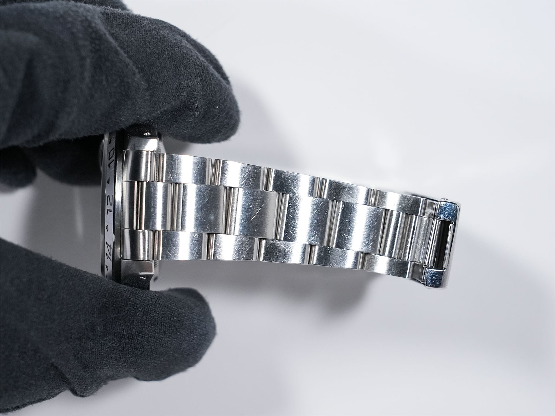 Rolex Explorer II Ref. 16570 Stainless Steel Black Dial Oyster Bracelet Used 88thwwtj