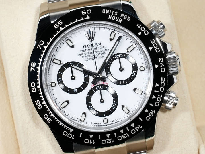 ロレックス デイトナ Ref.116500LN ステンレススチール ホワイト文字盤 美品 gzfkhp83
