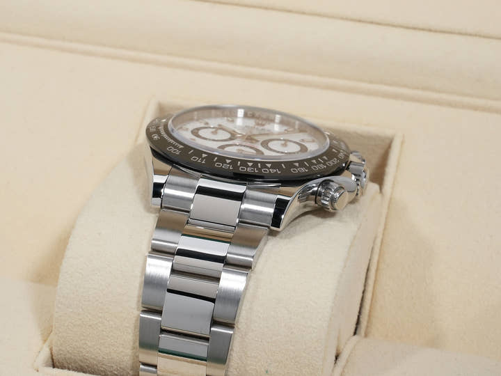ロレックス デイトナ Ref.116500LN ステンレススチール ホワイト文字盤 美品 gzfkhp83