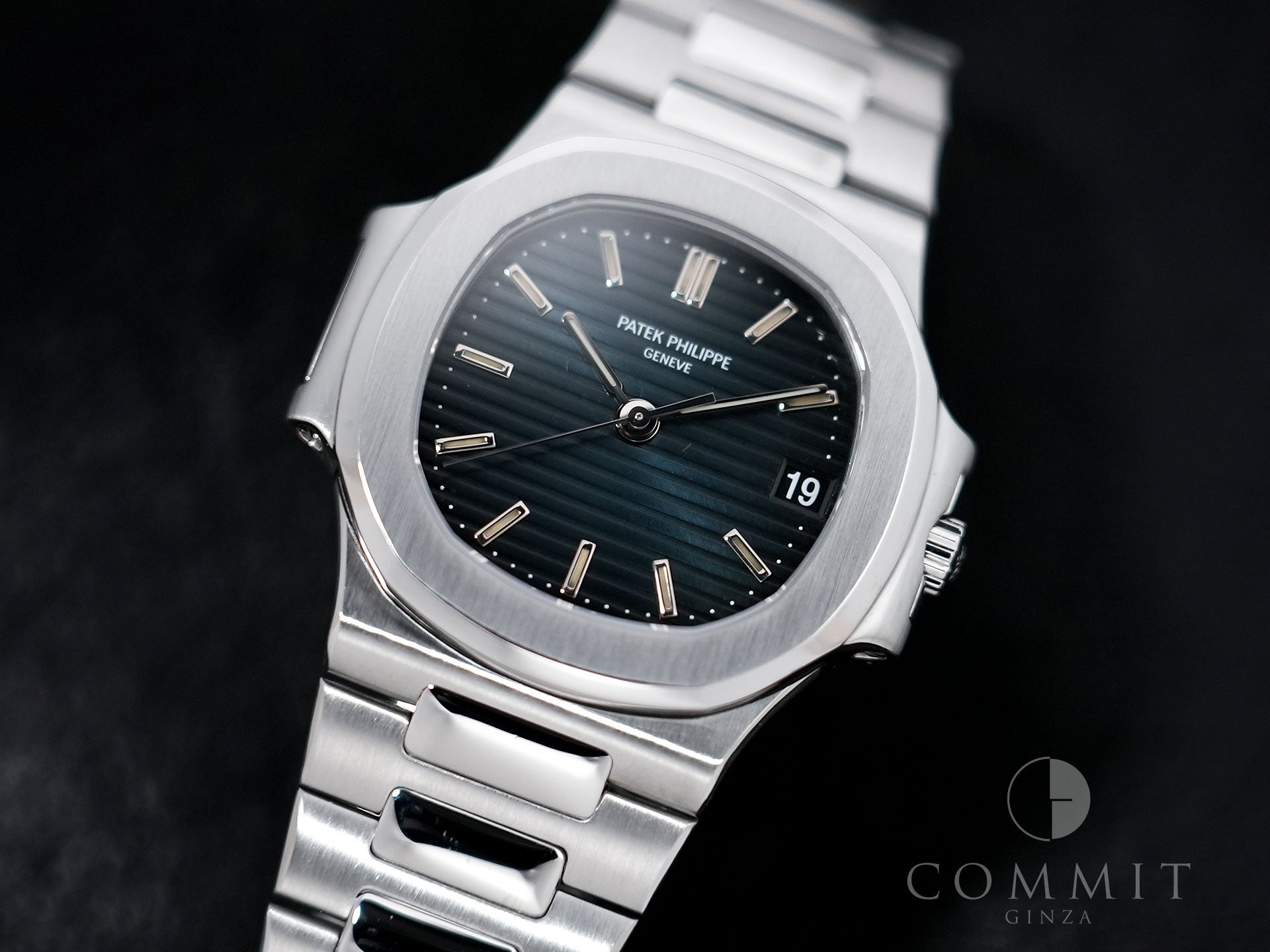 パテックフィリップ ノーチラス Ref.3800/1 ステンレススチール ブルー文字盤 美品 ysw8itx9