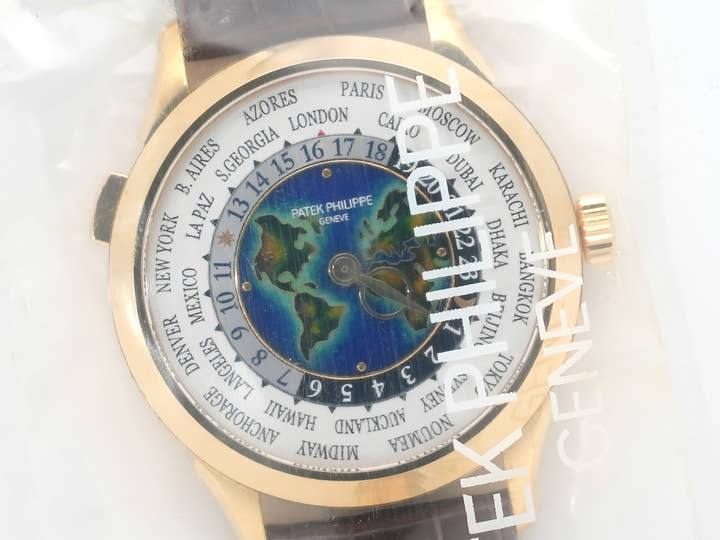 Patek Philippe World Time Cloisonné Ref. 5231J-001 Yellow Gold Cloisonné Dial Deadstock w9izef8z