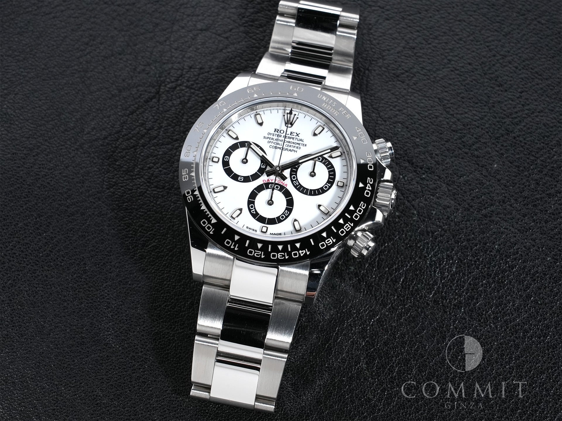 ロレックス デイトナ Ref.116500LN ステンレススチール ホワイト文字盤 中古 rcrdjtkf
