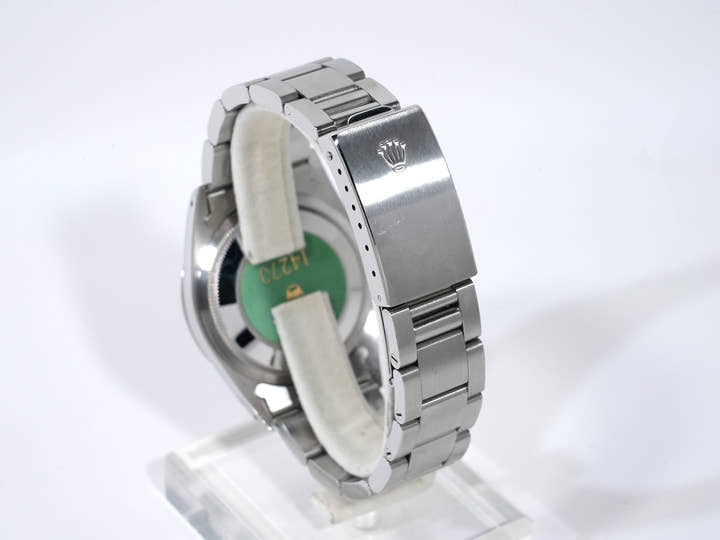 ロレックス エクスプローラーI Ref.14270 ステンレススチール ブラック文字盤 オイスターブレスレット 中古 rq7i47io