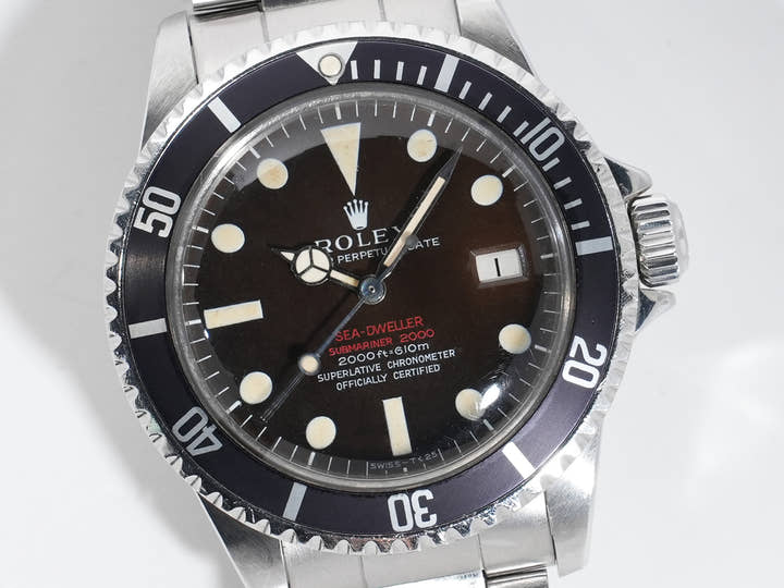 ロレックス シードゥエラー Ref.1665 ステンレススチール ブラック文字盤 中古 gnht88tg