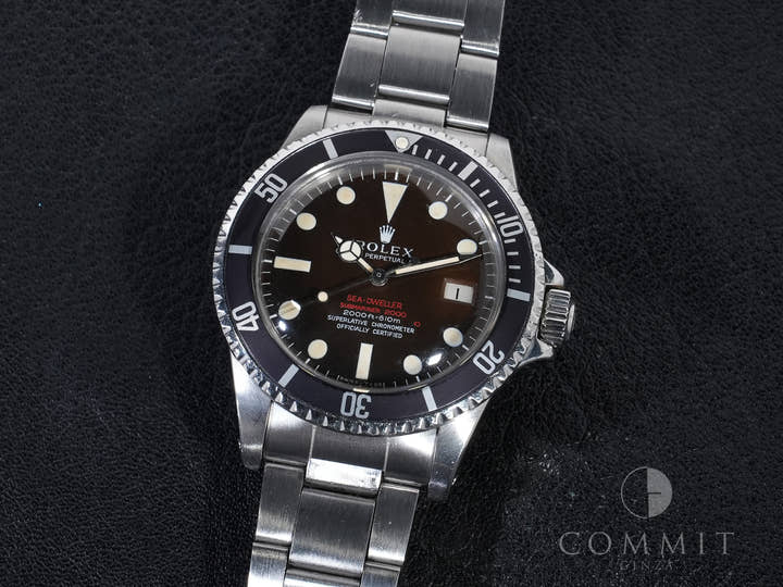 ロレックス シードゥエラー Ref.1665 ステンレススチール ブラック文字盤 中古 gnht88tg