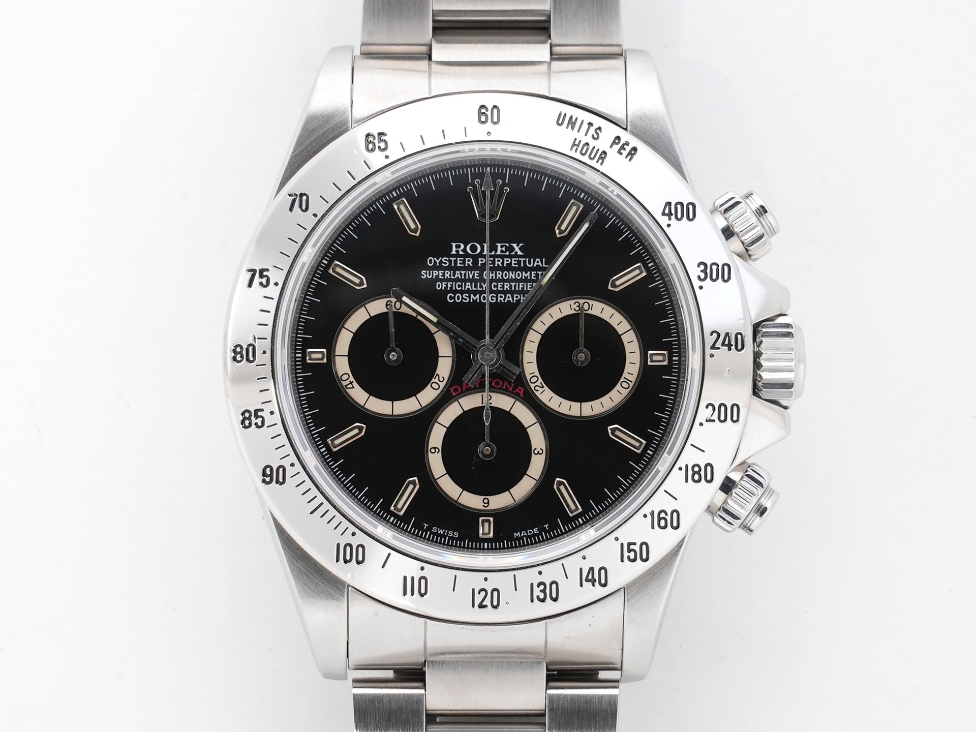 ロレックス デイトナ エルプリメロ Ref.16520 ステンレススチール ブラック文字盤 中古 p8s9naz8