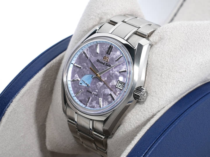 Grand Seiko Heritage Collection Hankyu Umeda Main Store Limited Model Ref. SBGA521 Bright Titanium Violet Dial Unused xfjsvvdt